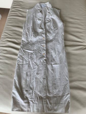 Original Akris Kleid, weiss 💃🏼💃🏼💃🏼 Rüschen