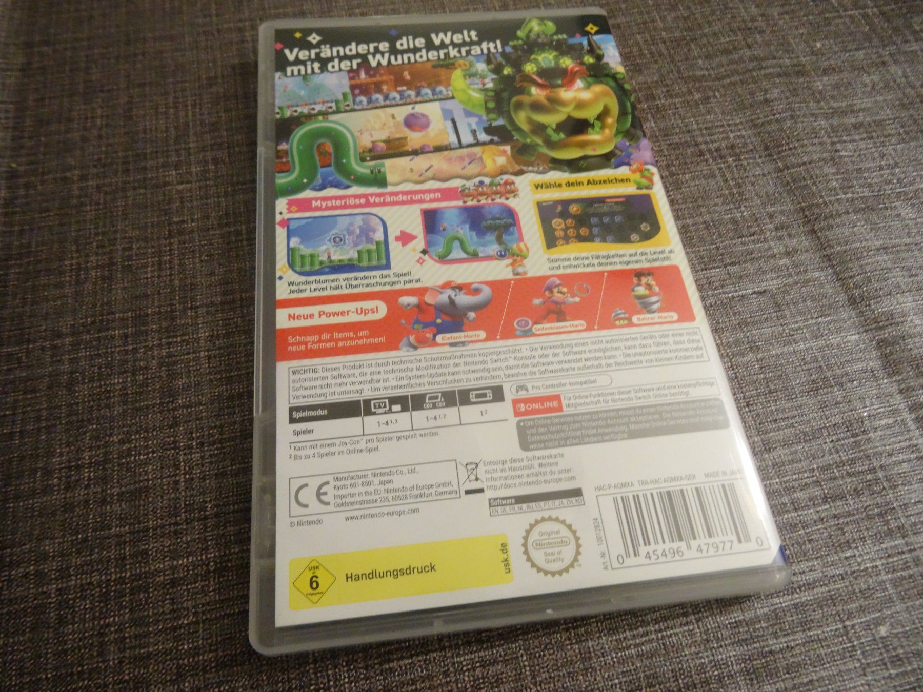 Nintendo Giochi: Nintendo Switch Super Mario Bros. Wonder – Usato da Olten venduto da Disc-Ausverkauf 2