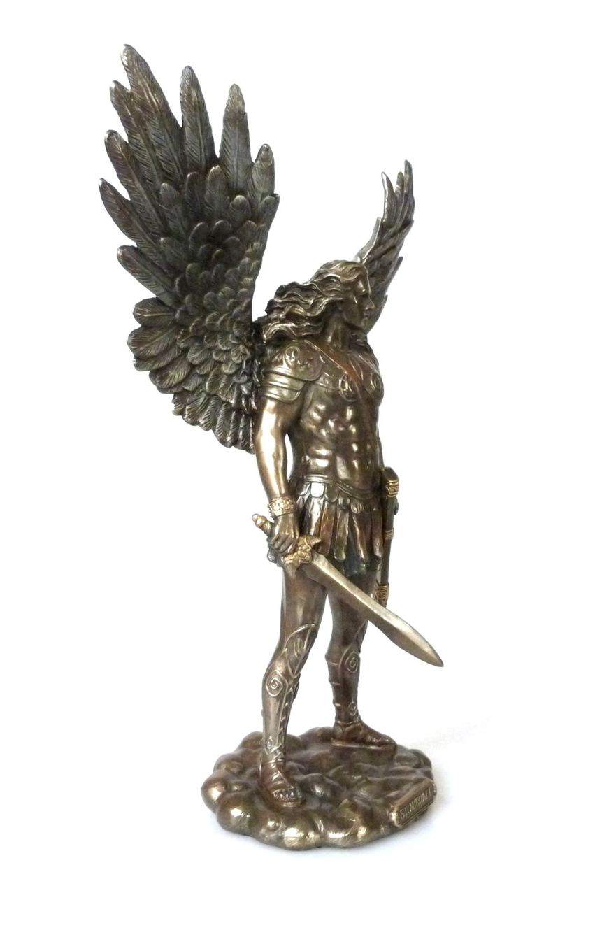 Statuette: St. Michael - Kunstharz-Statue – Nuovo e nell'imballaggio originale da Mauren venduto da Yeelen 6