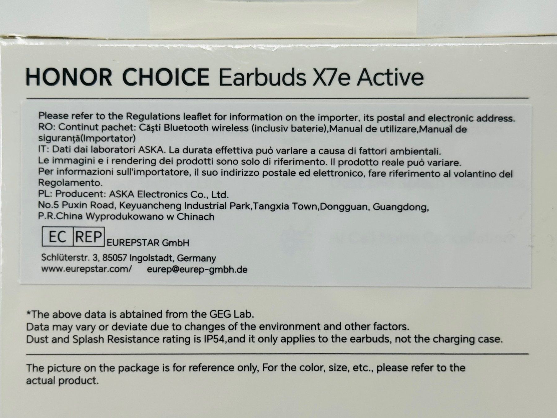 Honor Kopfhörer: HONOR CHOICE X7e Active Kopfhörer Earbuds - Neu – Neu und originalverpackt aus Soyhières von Spartan117 4