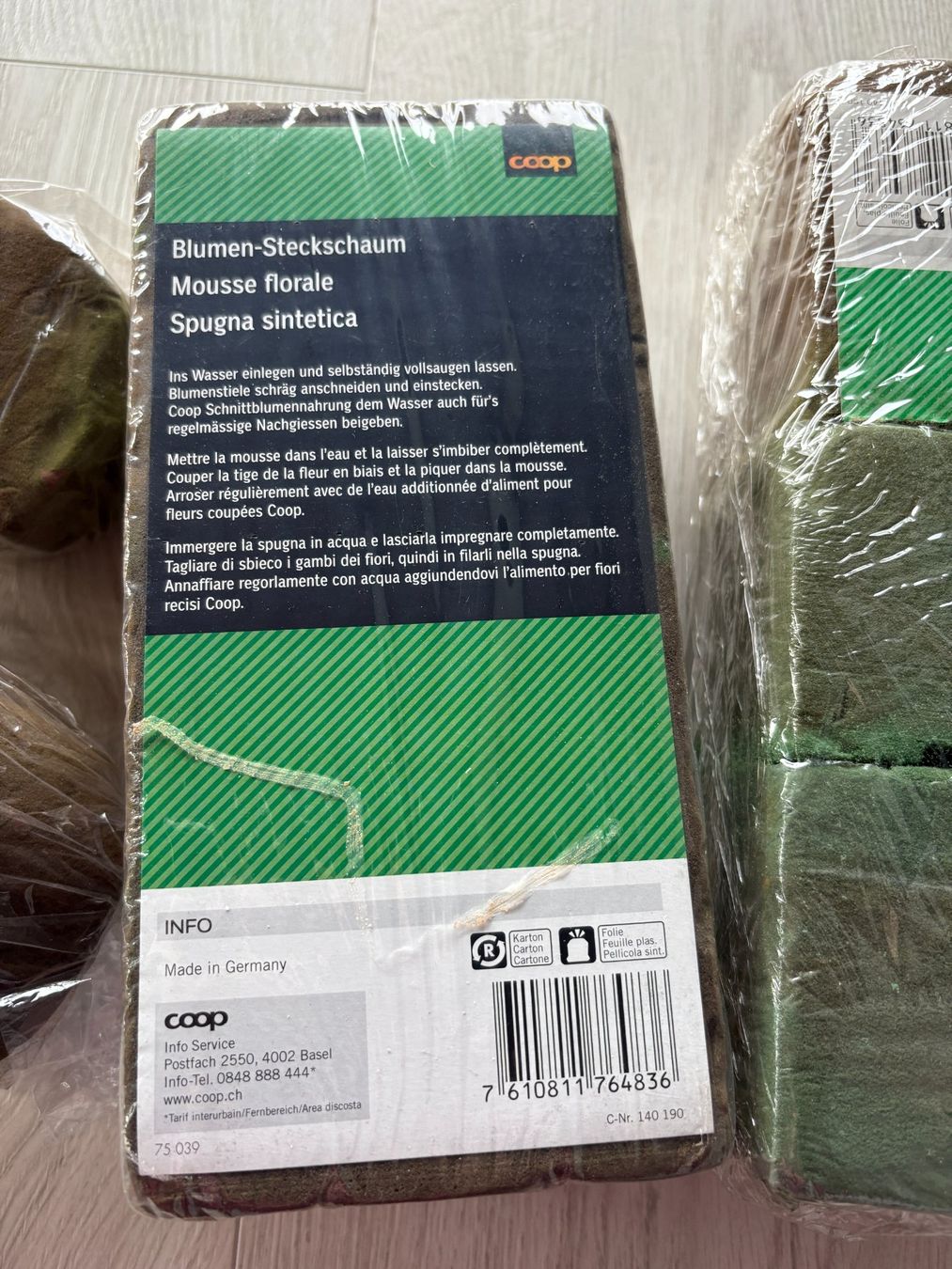 Tutte le decorazioni: Blumen-Steckschaum – Usato da Mühleberg venduto da cupra80 1