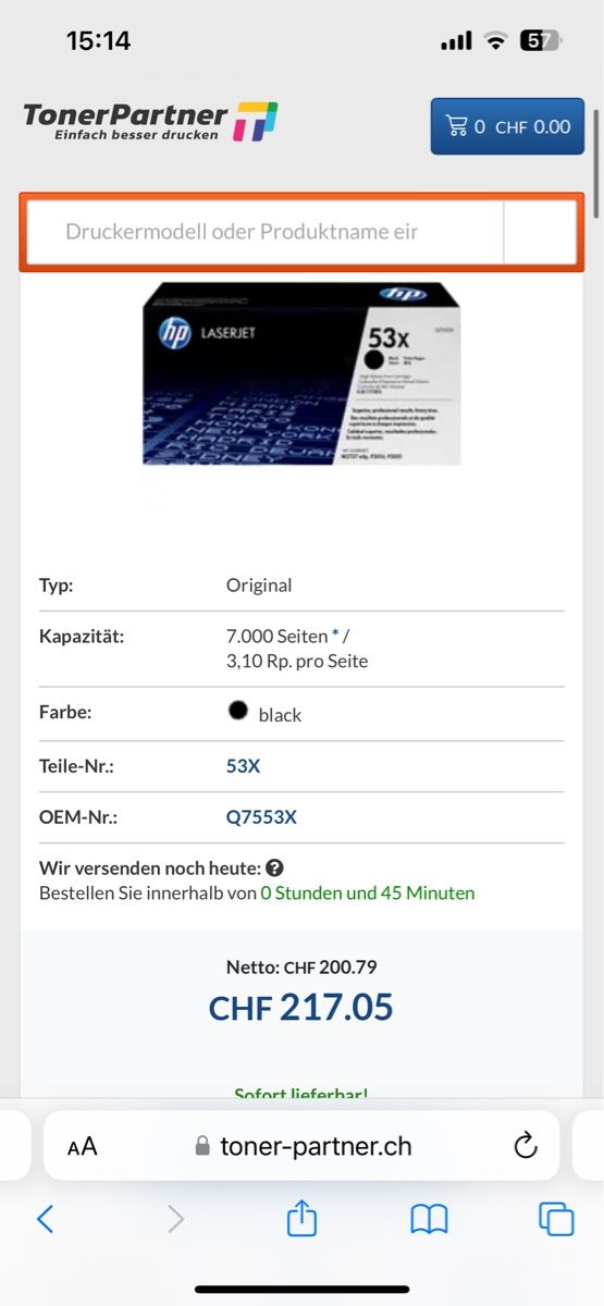 Hewlett Packard Druckerpatronen & Toner: HP 53X Toner schwarz – Neu und originalverpackt aus Dotzigen von White_Warrior 1