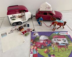 Schleich 42535 Abenteuer mit Auto und Pferdeanhänger