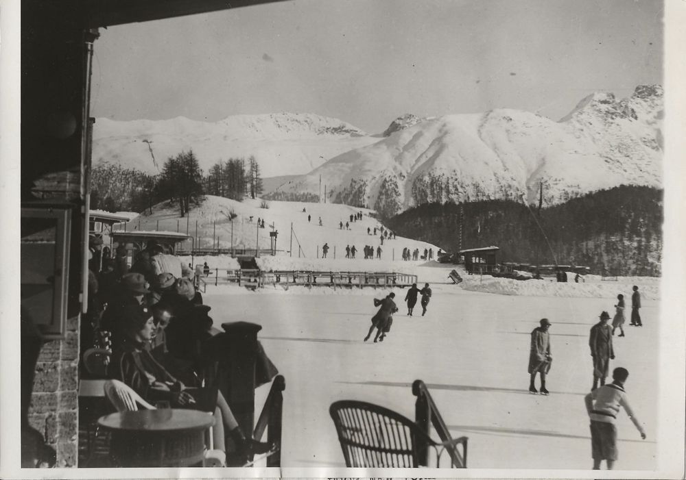 Vintage, St. Moritz,Kulm Rink, Eislauf (Gebraucht) in Frauenfeld für ...