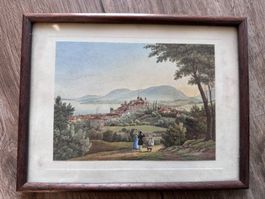 Ancienne représentation de la ville de Neuchâtel