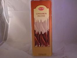 cinnamon incenses 1 box 6 packs