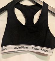 schwarz Oberteil Top BH Calvin Klein Imitat XS, S