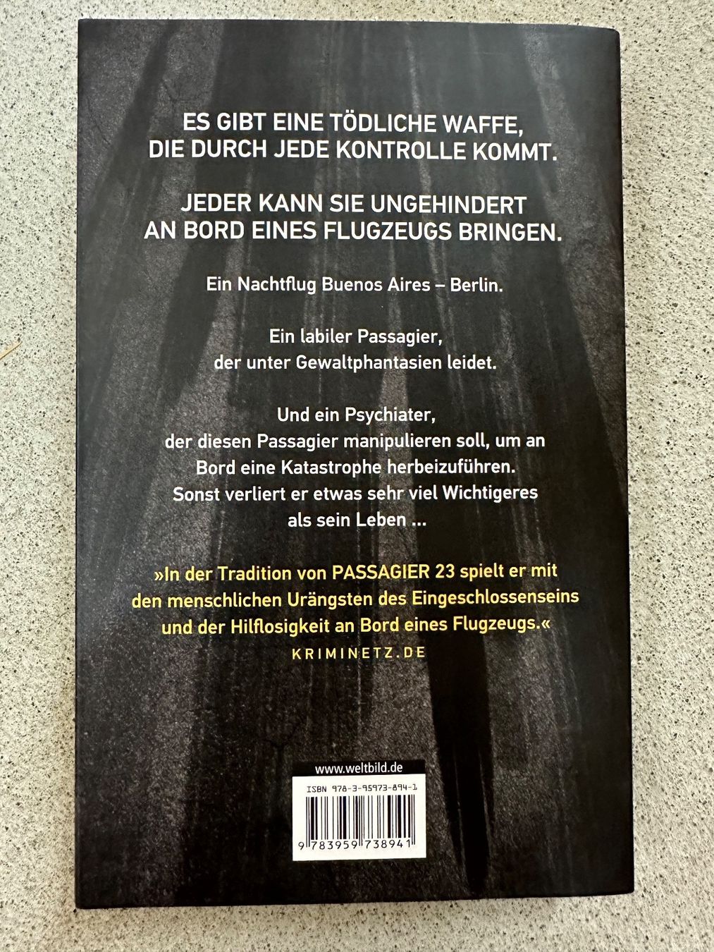 Libri: Buch - Flugangst 7A – Usato da Zürich venduto da chemostat 1