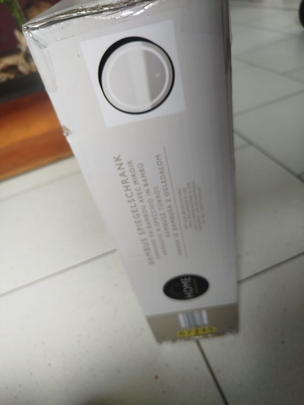 Armadi: Armoire bambou avec miroir et éclairage LED neuf – Usato da Goumoens-la-Ville venduto da bourquistef 2