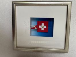 Volker Kühn 3-D Bild, PopArt, Comic, unikat, gerahmt