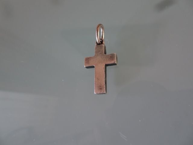 Ciondoli: Anhänger KREUZ mit Öse, 2x1,5cm – Usato da Berikon venduto da Kolophonium43 3