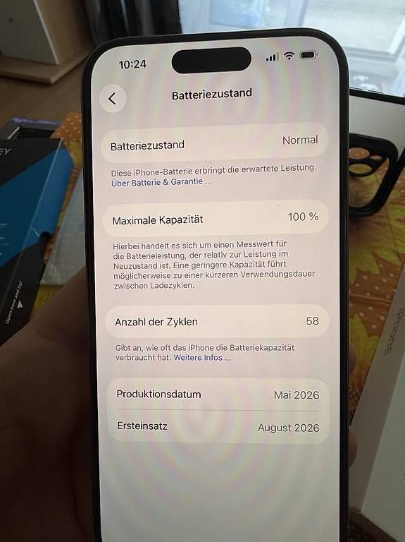 Handys / Smartphones: Apple iphone 15 pro 256gb 100% Batteriekapazität – Gebraucht aus St. Gallen von babinos01 3