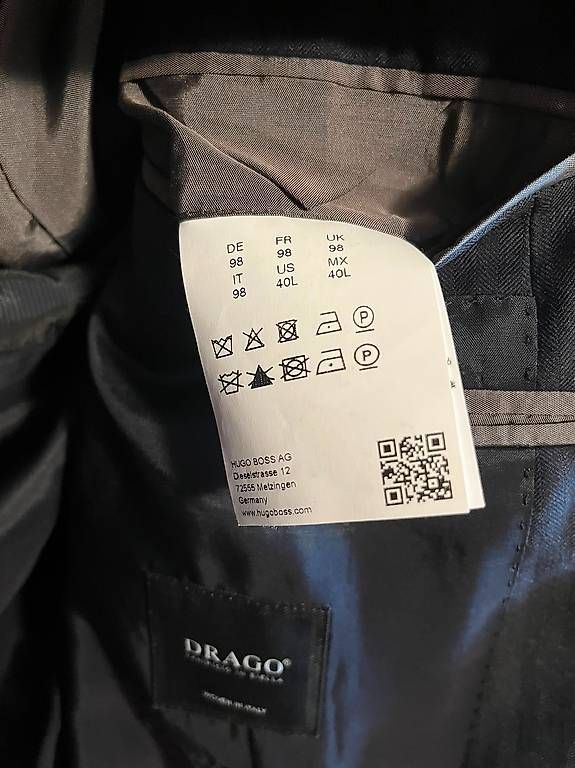 Hugo Boss Giacche: Hugo Boss "Drago" Sakko  100% Schurwolle, Super 130 – Usato da Jona venduto da dardavdan 3