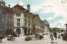 Bern  BE   -   Kornhaus und Theater     ca.  1 9 0 5