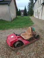 Châssis kart vintage 1960/1970 acier 180x90cm 10"x4"