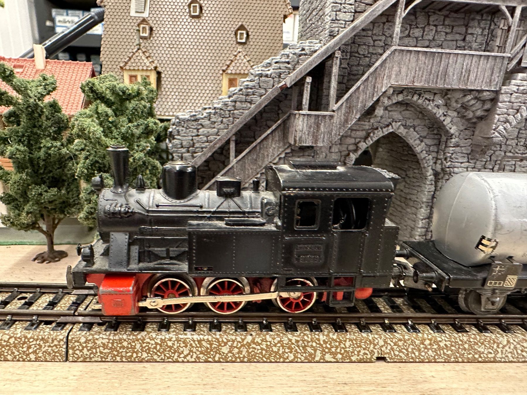 Märklin Modellini di ferrovie: Märklin 3029 Werks-Güterzug – Usato da Lupsingen venduto da New-Haven 1