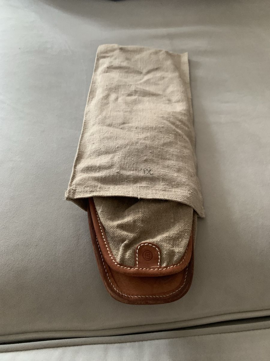 Scarpe da uomo: Maenner extravagante Leinen Pantoffel – Usato da Bergdietikon venduto da zor_856j 7