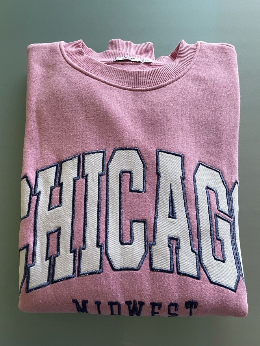 Stradivarius Maglioni & Felpe: Pull oversize rose Stradivarius Chicago - Taille S NEW – Nuovo e nell'imballaggio originale da Vuadens venduto da Nina11 3