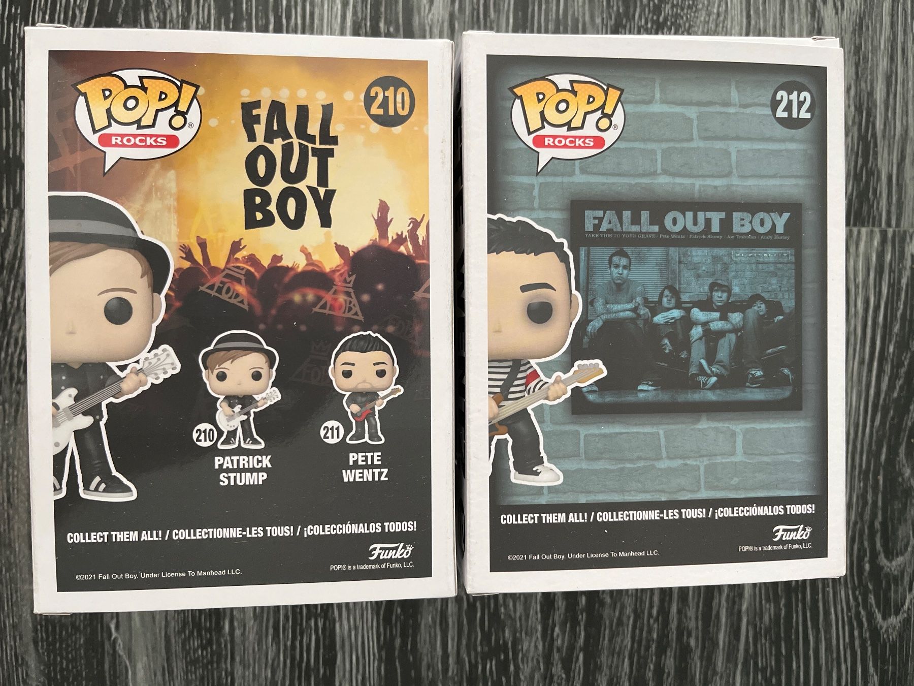 Funko Statuette: Funko pop Fall of boy Peter et Patrick – Nuovo e nell'imballaggio originale da Yverdon-les-Bains venduto da vin_95zk 1