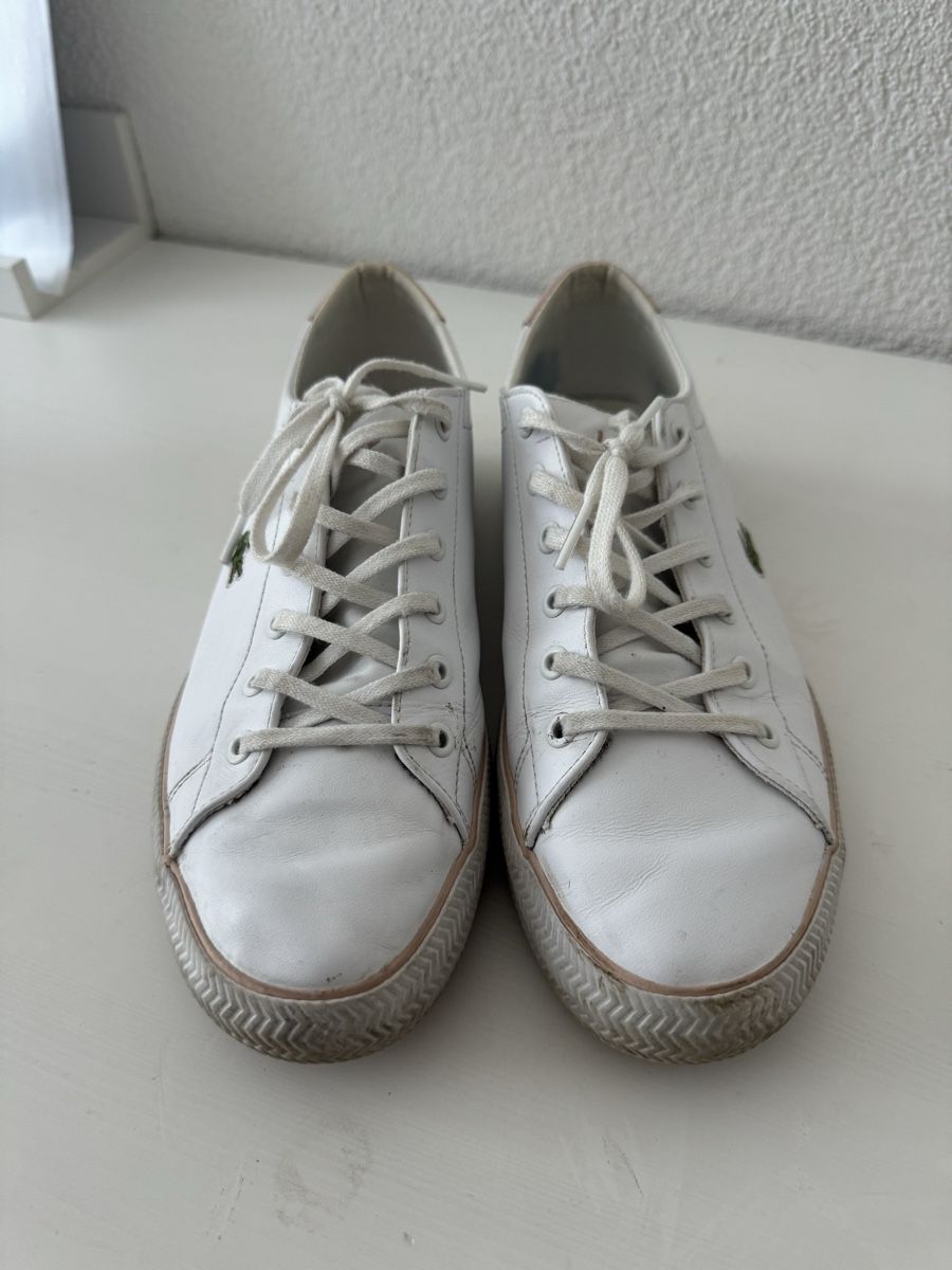 Lacoste Scarpe da donna: Lacoste Sneaker Weiss, Gr. 40 – Usato da Sulgen venduto da a_fonsi