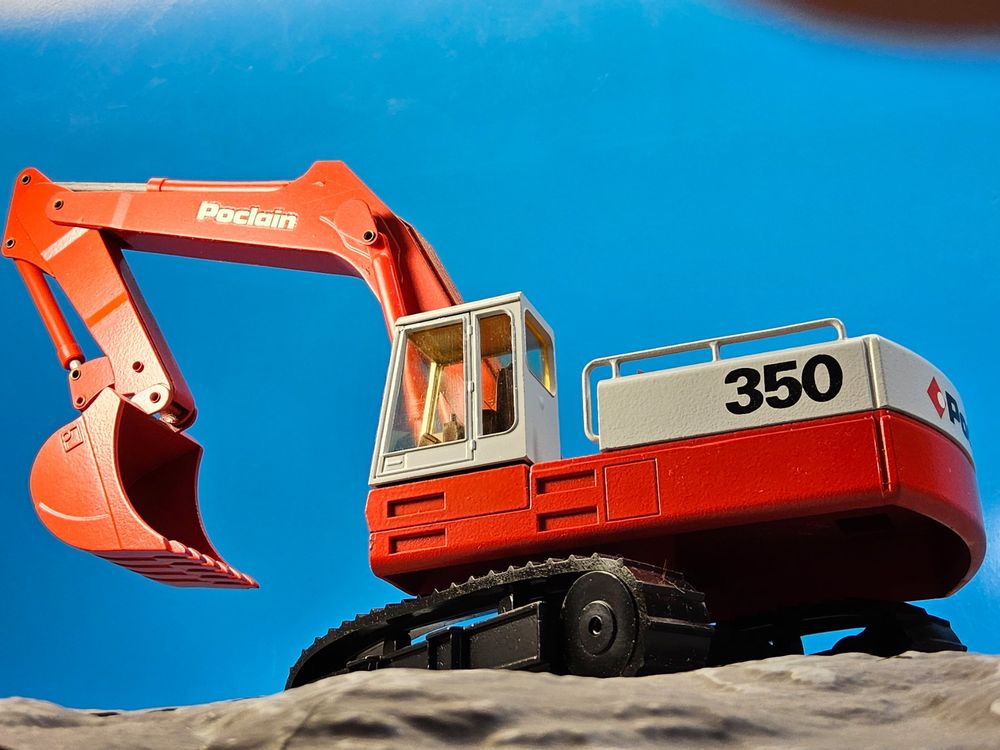 Ancienne grue, Excavator Crane / Schaufel Bagger, Joustra 402