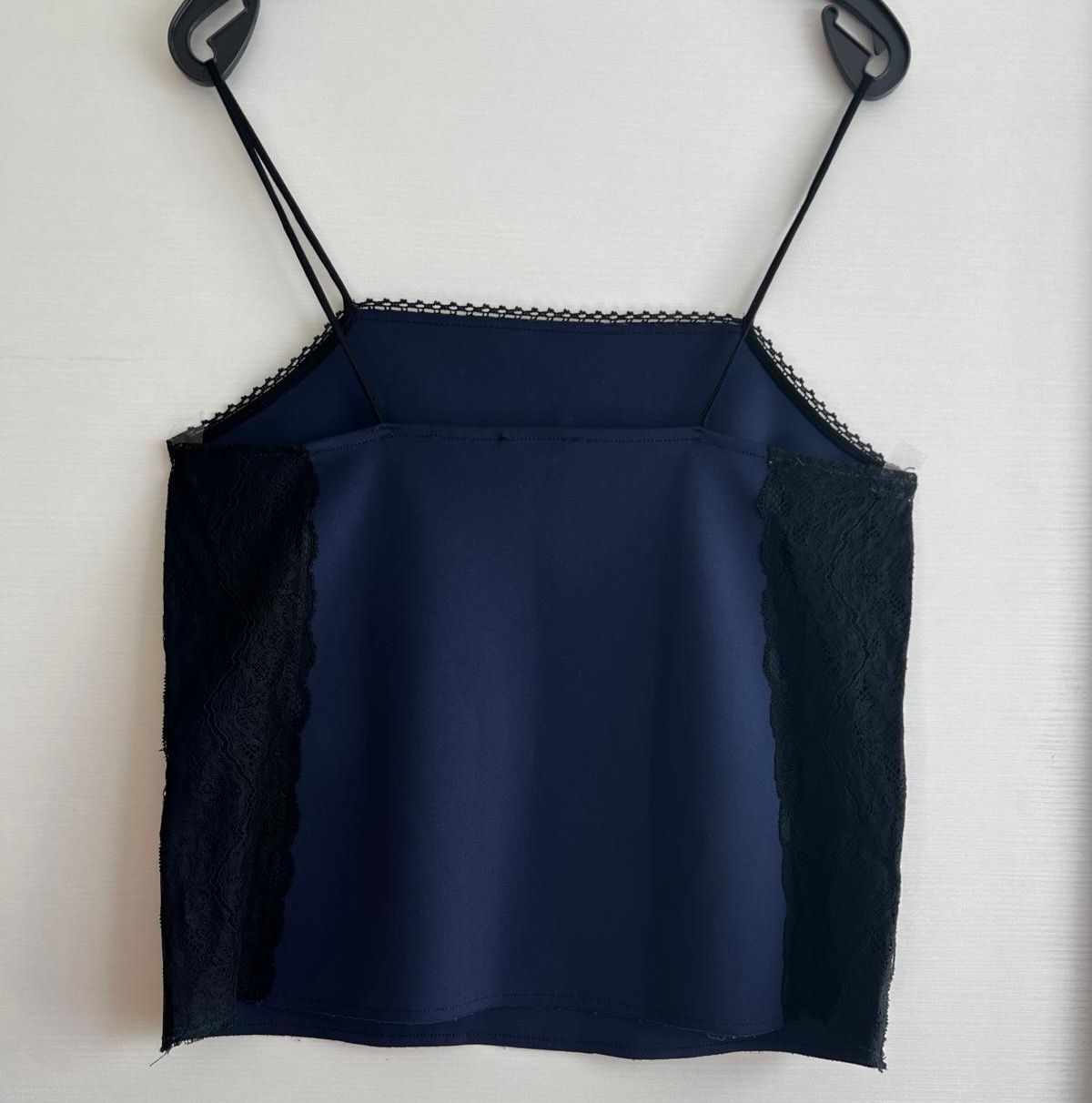 Zara Tops: Zara Top dunkelblau mit Spitze Grösse M – Gebraucht aus Steinmaur von Kiki_m240 2