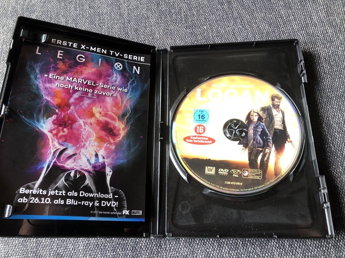 Tutti i DVDs: DVD LOGAN – Usato da Balsthal venduto da Katzenfan99 1