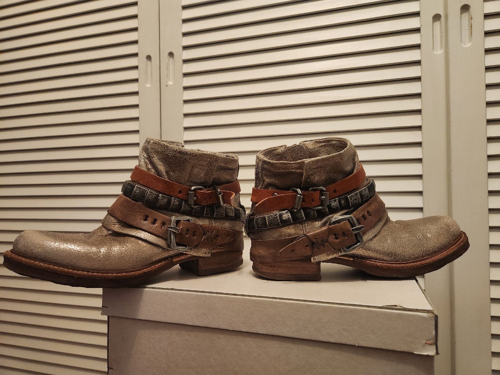 A.S.98 Damenschuhe: AS98 Airstep botines en cuir taille 36 – Gebraucht aus Lausanne von man_rw9q 4