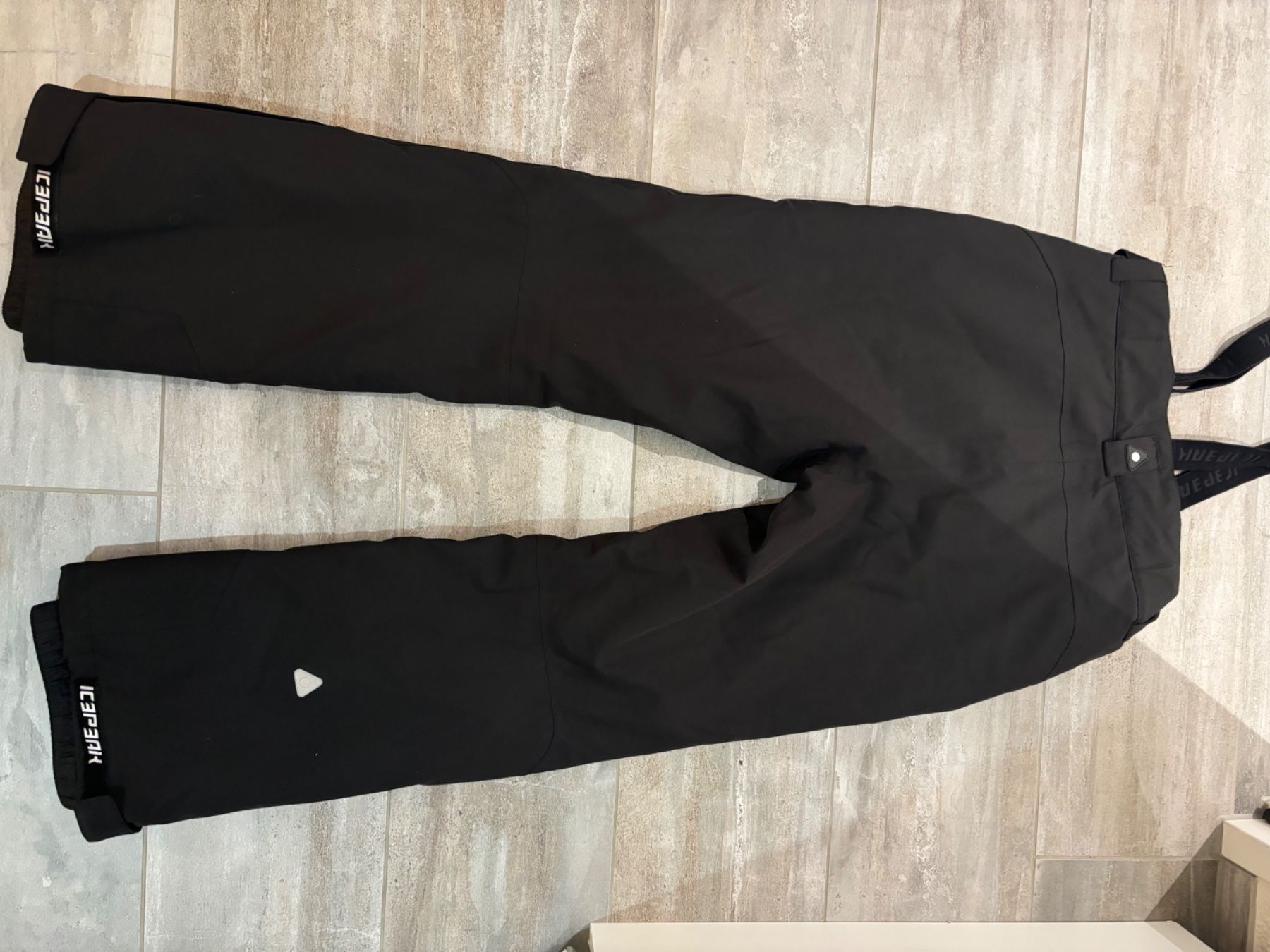 Sci: Icepeak schwarze Skihose – Usato da Duebendorf venduto da tom_lp2m 2