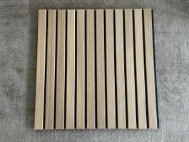 Hornbach wood slats x 2 (acoustic panels) 60 x 60 cm