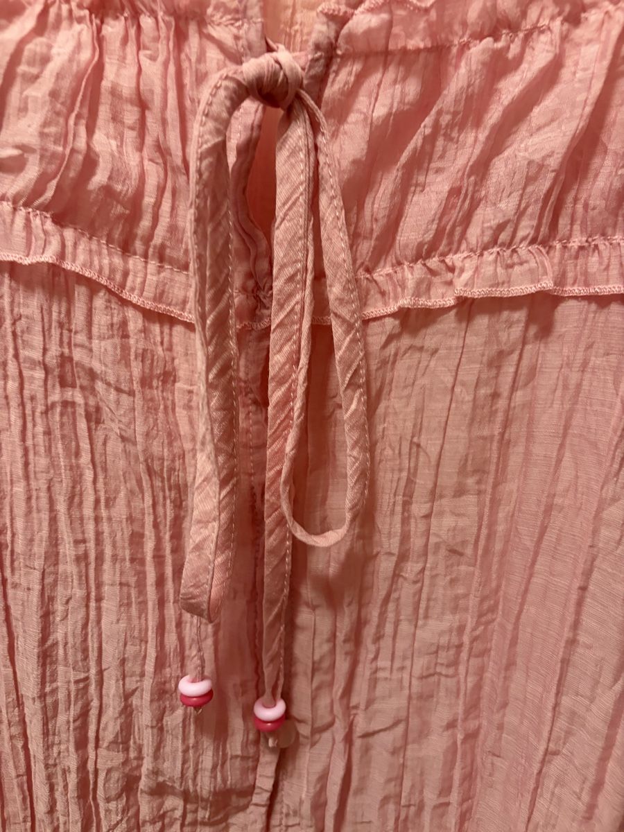 Chemisiers: Boho Bluse rosa leicht transparent  – Neuf (Voir description) à Muttenz par stoeberi01 2