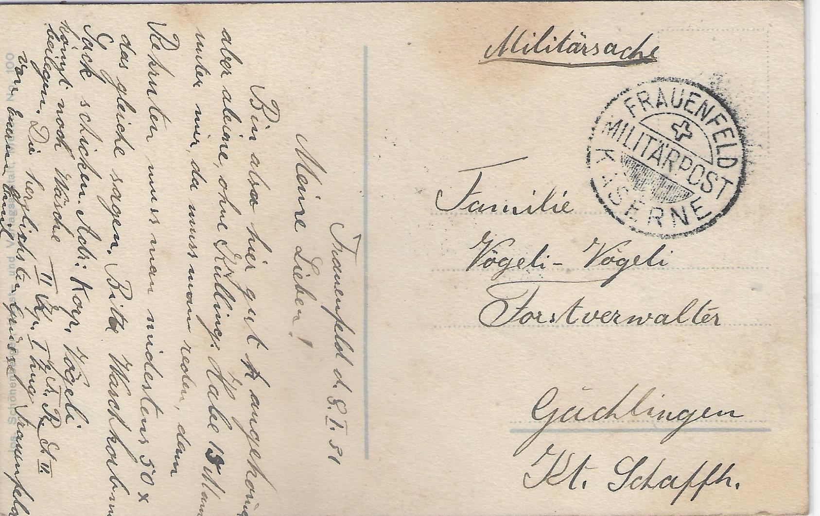 Cartoline postali: Armee Suisse - Humor - Kavalerie – Usato da Ettingen venduto da Kartenplanet 1