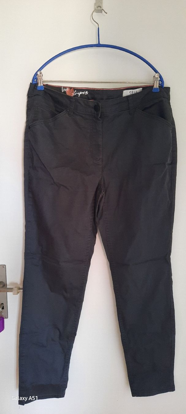 Cecil Hosen: ***CECIL*** Hose beschichtet Gr 46, grau – Gebraucht aus Wädenswil von H2H_Secondhandshop 1