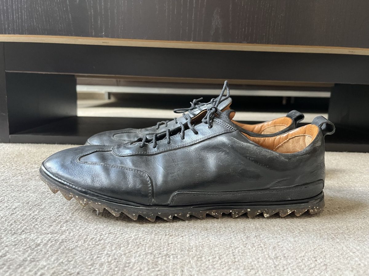 Herrenschuhe: Neue Hard Graft Ledersneaker in Schwarz – Neu (gemäss Beschreibung) aus Zürich von han_8pzj