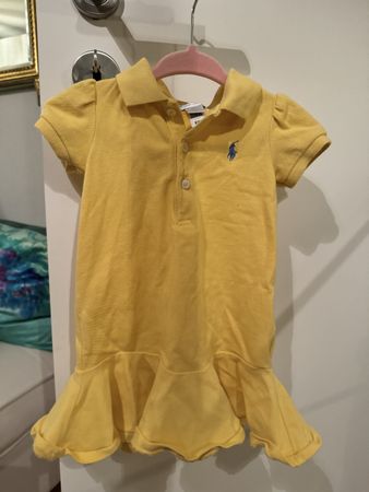 Ralph Lauren Kleid Sommerkleid Gelb 6M 💛
