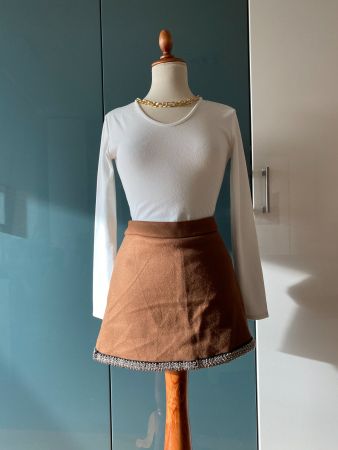 Set aus 2 Langarmshirts + 1 Rock Größe S/M