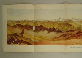 PANORAMA VOM AROSER WEISSHORN, AROSA, 1894