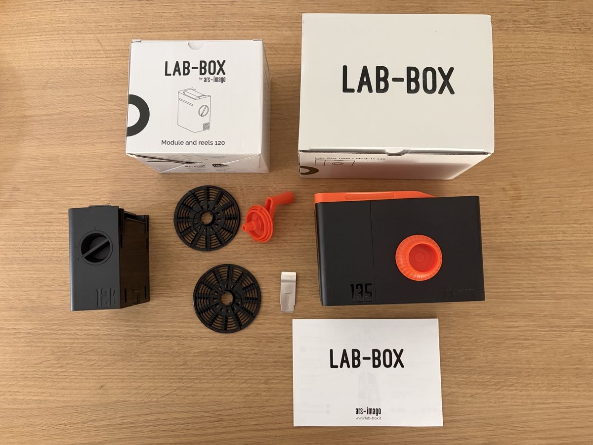 Laboratorio & Camera oscura: Lab box von ars imago inkl.120 modul – Usato da Susch venduto da Ascaso