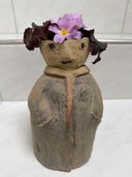Keramik Vase, Skulptur, modelliert.