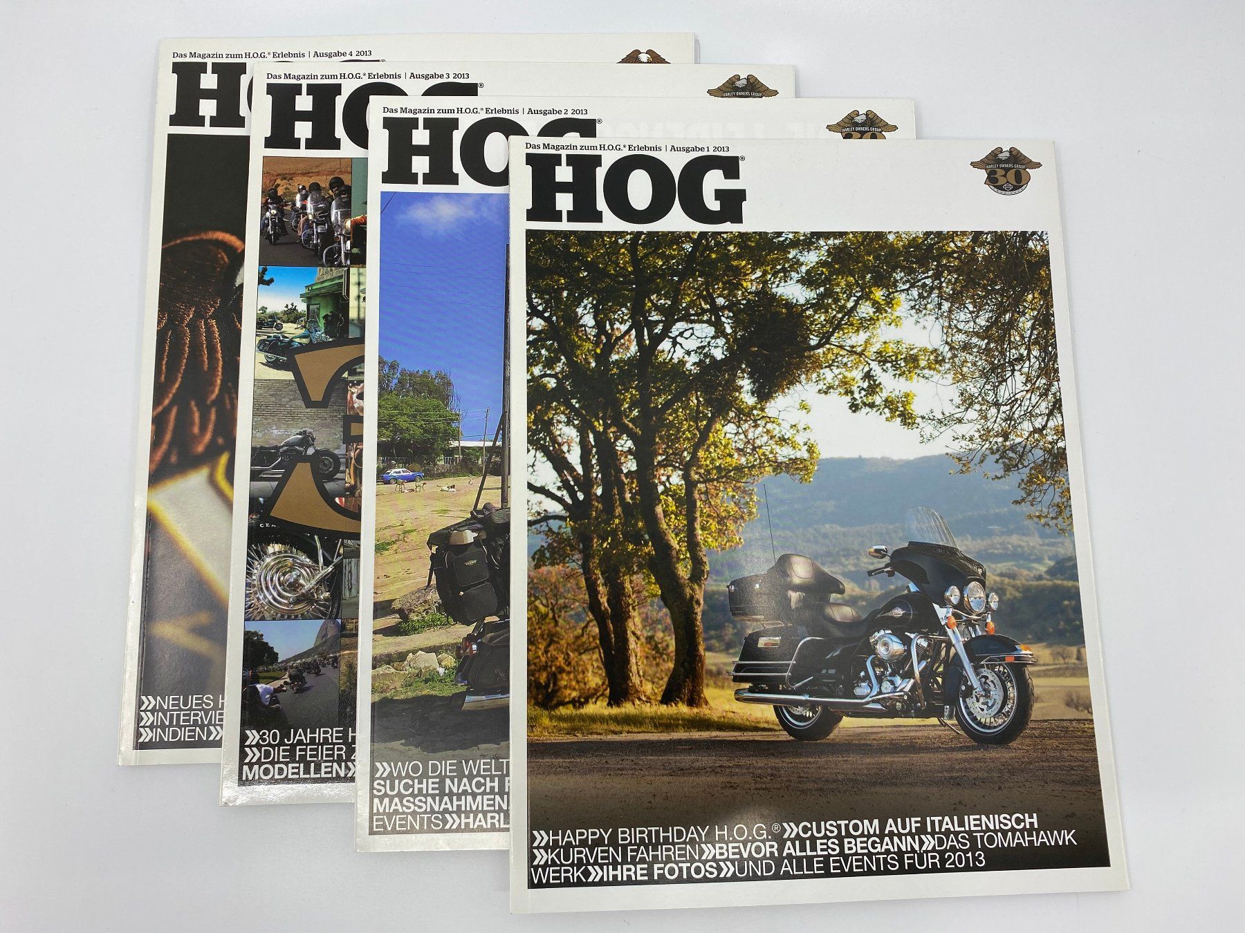 Riviste & Magazine: Harley Owners Group HOG Magazine 2013 – Usato da Langwiesen venduto da Restposten-24