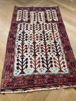 Teppich Afghan Beloutsch mind. 50 Jahre Lebensbaum 125x77