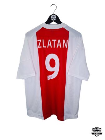 IBRAHIMOVIC #9 Original Ajax Amsterdam 2002-04 Home Trikot