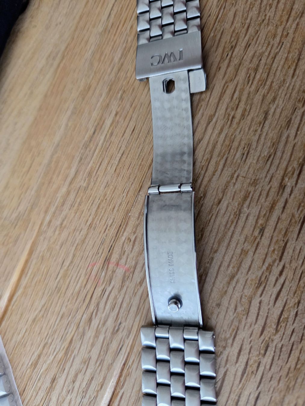 IWC Uhren: Original IWC "Pyramiden"-Edelstahlband, neuwertig – Neu (gemäss Beschreibung) aus Schaffhausen von Octo2 5
