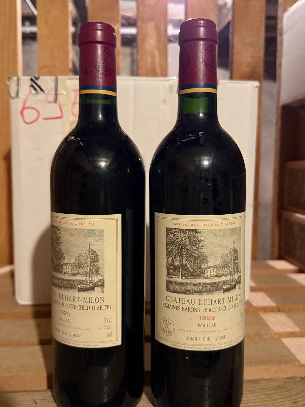 Vino: Château Duhart Milon 1995 Pauillac – Nuovo (secondo la descrizione) da Roche VD venduto da avediscipule 6