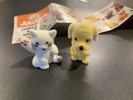 JOUJOUX Katze & Hund, Sammlerfiguren, neuwertig!
