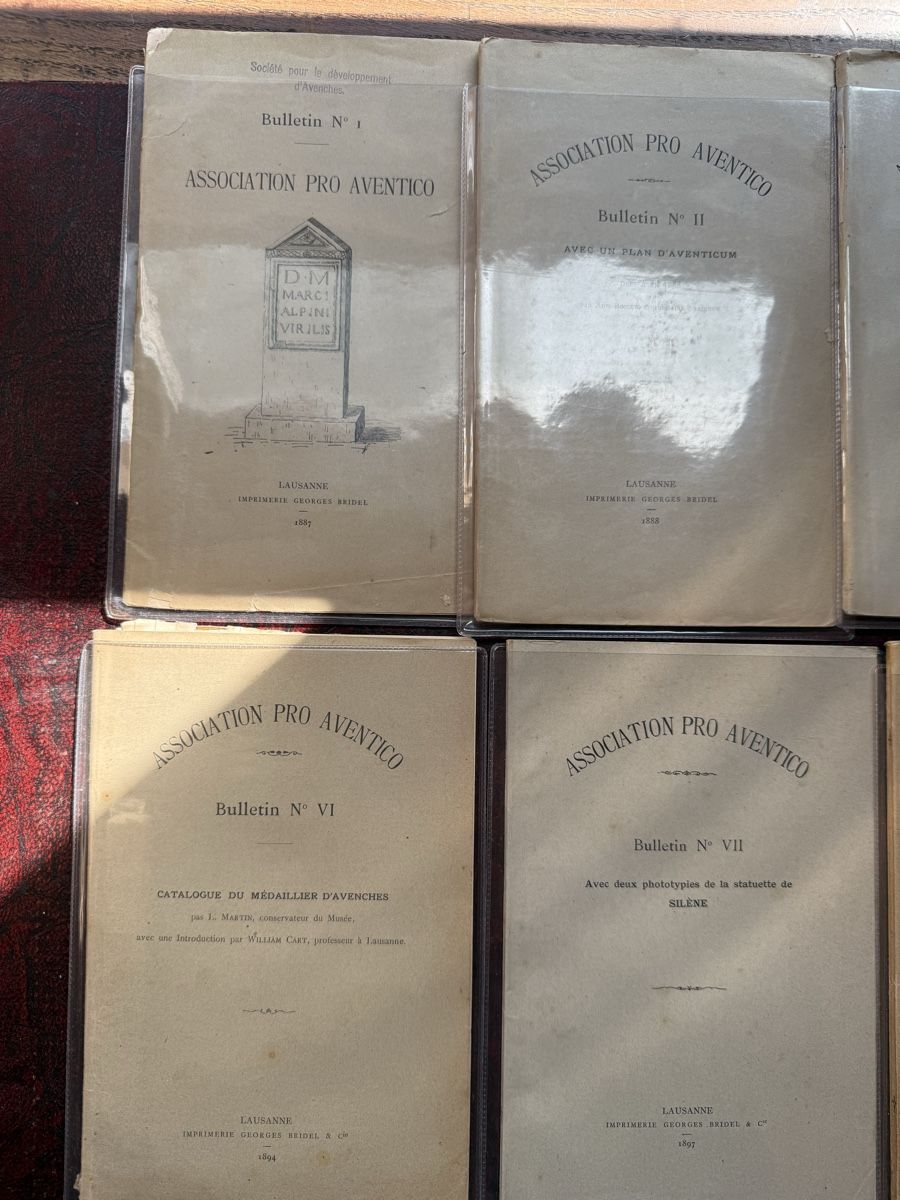 Libri: Lot d'exception : "Pro Aventico" / Avenches Romaine – Usato da Fribourg venduto da Ardoffel 1