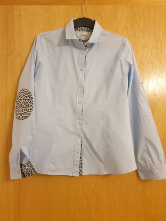 Chemisier, S, très bon état, bleu, coton