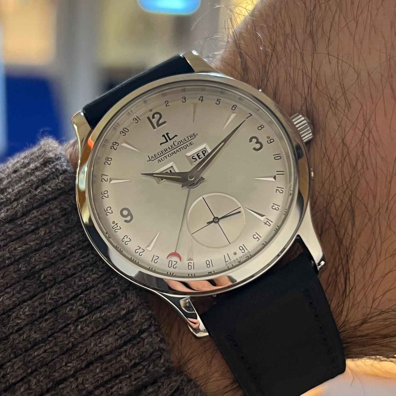 Jaeger-Lecoultre Orologi: Jaeger-LeCoultre Master Calendar Automatic 37mm 140.8.87 – Usato da Carouge GE venduto da Watchaser 3