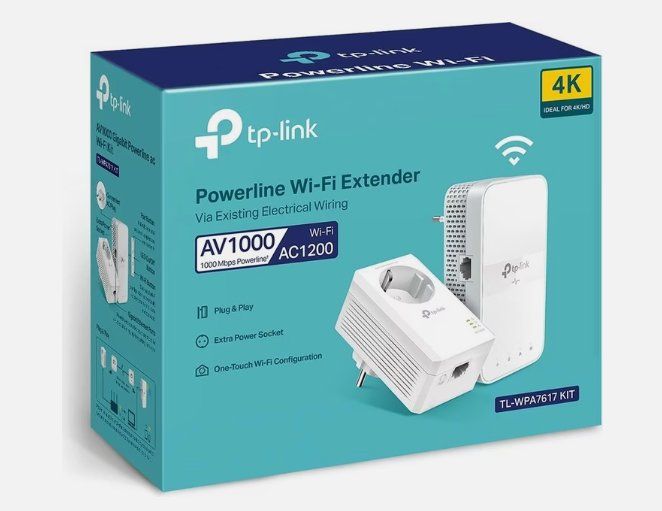 TP-Link WiFi: Powerline Kit TP-Link, 1000 Mbit/s (CH) – Nuovo e nell'imballaggio originale da Niedergösgen venduto da DonNotorious