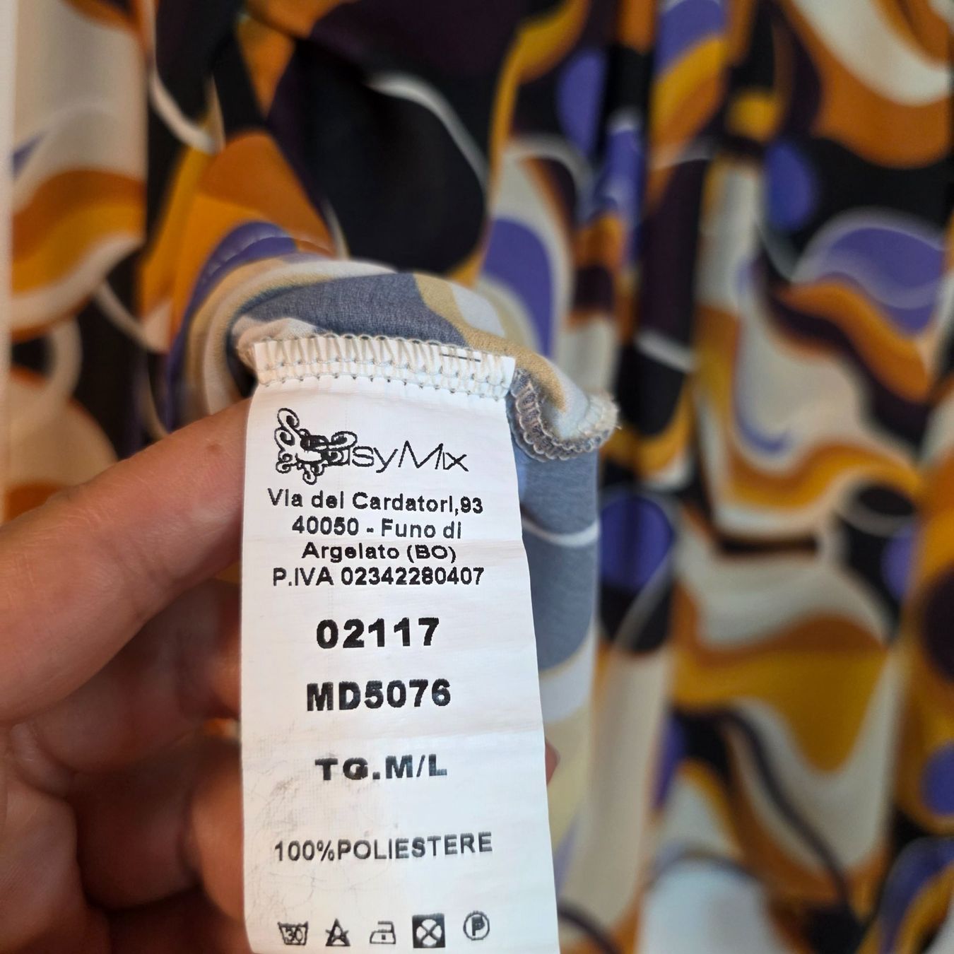 Camicette: Retro Style  Bluse mit Muster Gr. 38/40 – Usato da Wald ZH venduto da CapLux 6